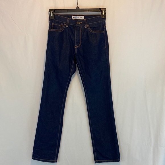 Old Navy Skinny Dark Blue Jeans Size 12 - Picture 1 of 9
